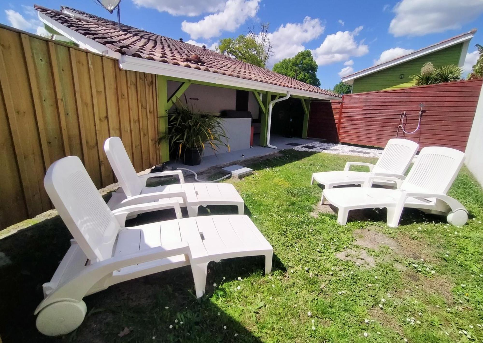 GÎTE LE PADDLE 2 pers 15 min océan 35 min Bordeaux jardin parking wifi Brach Extérieur photo